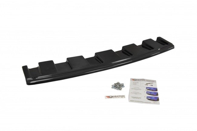 Maxton rear splitter til Audi S6 C7 Avant (without vertical bars) – blank sort – billede 1 af 2