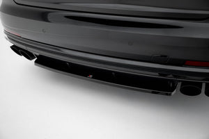 Maxton rear splitter til Audi S8 D5 – blank sort – billede 2 af 6