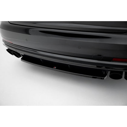 Maxton rear splitter til Audi S8 D5 – blank sort – billede 2 af 6