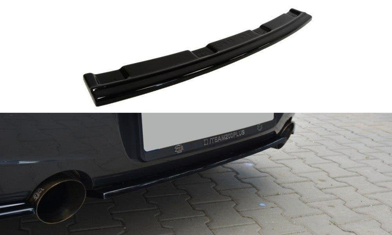 Maxton rear splitter til BMW 1 F20/F21 M-Power (without vertical bars) – blank sort – billede 1 af 3