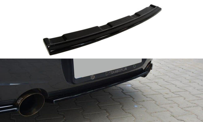 Maxton rear splitter til BMW 1 F20/F21 M-Power (without vertical bars) – blank sort – billede 1 af 3