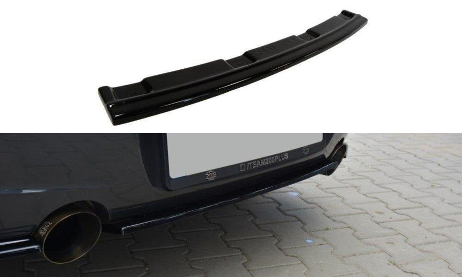 Maxton rear splitter til BMW 1 F20/F21 M-Power (without vertical bars) – blank sort – billede 1 af 3