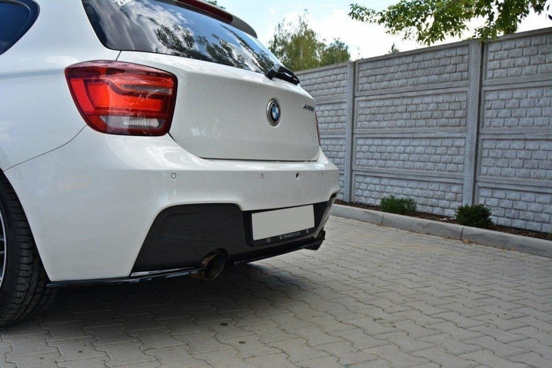 Maxton rear splitter til BMW 1 F20/F21 M-Power (without vertical bars) – blank sort – billede 3 af 3