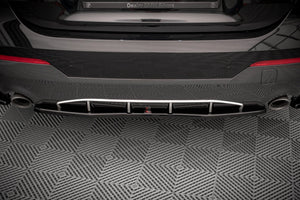 Maxton rear splitter til BMW 4 M-Pack G22 / G23 / G22 Facelift / G23 Facelift – blank sort – billede 1 af 4