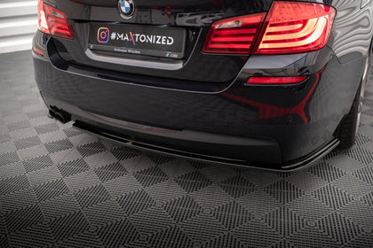 Maxton rear splitter til BMW 5 M-Pack F10 / F11 – blank sort – billede 1 af 5