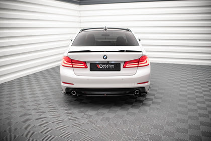 Maxton rear splitter til BMW 5 Sedan G30 – blank sort – billede 2 af 5
