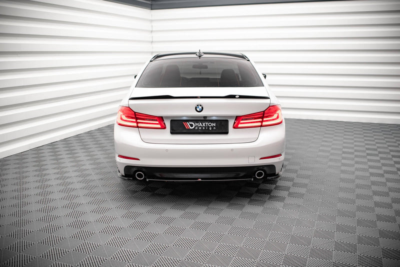 Maxton rear splitter til BMW 5 Sedan G30 – blank sort – billede 2 af 5