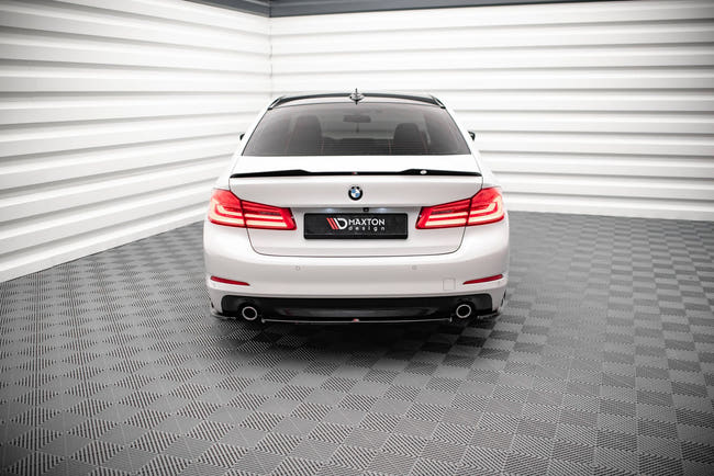 Maxton rear splitter til BMW 5 Sedan G30 – blank sort – billede 2 af 5
