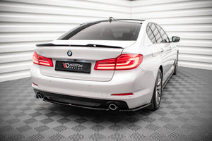 Maxton rear splitter til BMW 5 Sedan G30 – blank sort – billede 1 af 5