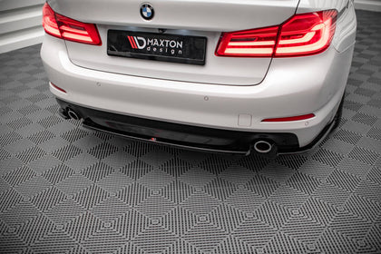 Maxton rear splitter til BMW 5 Sedan G30 – blank sort – billede 3 af 5