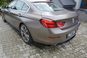 Maxton rear splitter til BMW 6 Gran Coupé – blank sort – billede 2 af 6