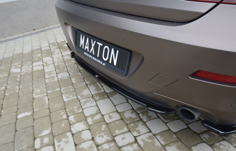 Maxton rear splitter til BMW 6 Gran Coupé – blank sort – billede 3 af 6