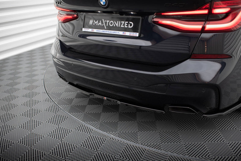 Maxton rear splitter til BMW 6 GT G32 M-Pack – blank sort – billede 2 af 6