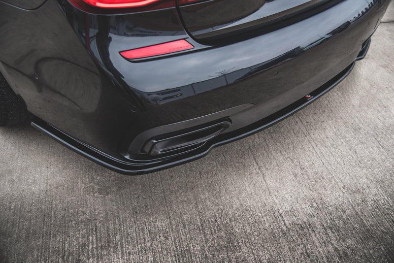 Maxton rear splitter til BMW 7 M-Pack G11 /G12 – blank sort – billede 3 af 5