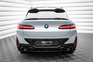 Maxton rear splitter til BMW X4 M-Pack G02 Facelift – blank sort – billede 1 af 5