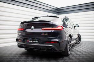Maxton rear splitter til BMW X4 M40i G02 – blank sort – billede 2 af 5