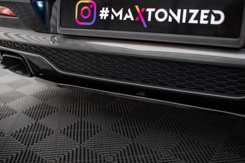 Maxton rear splitter til BMW X4 M40i G02 – blank sort – billede 3 af 5