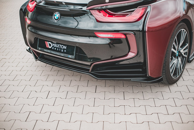 Maxton rear splitter til BMW i8 – blank sort – billede 4 af 8
