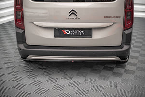 Maxton rear splitter til Citroen Berlingo Mk3 – blank sort – billede 1 af 5