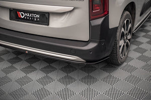 Maxton rear splitter til Citroen Berlingo Mk3 – blank sort – billede 3 af 5