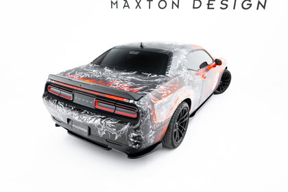 Maxton rear splitter til Dodge Challenger GT Mk3 Facelift – blank sort – billede 2 af 6