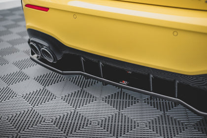 Maxton rear splitter til Mercedes-AMG A 45 S Aero Pack W177 – blank sort – billede 2 af 5
