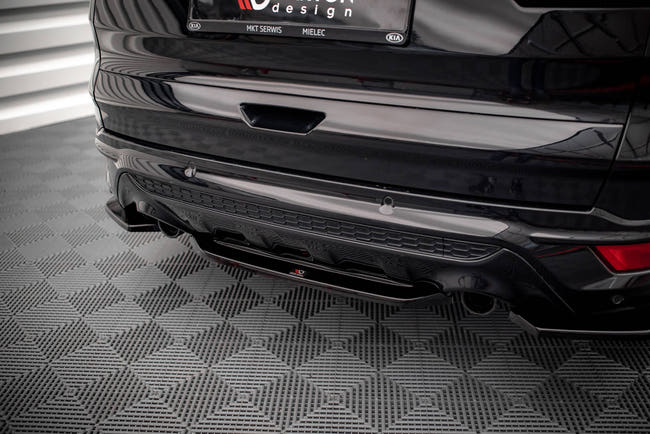 Maxton rear splitter til Ford Escape ST-Line Mk3 – blank sort – billede 2 af 7