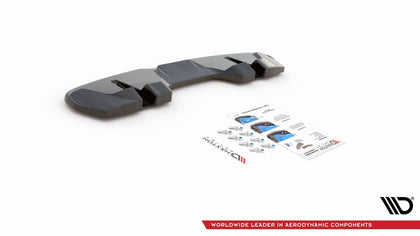 Maxton rear splitter til Ford Mustang GT Mk6 Facelift – blank sort – billede 6 af 6