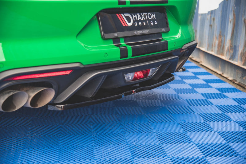 Maxton rear splitter til Ford Mustang GT Mk6 Facelift – blank sort – billede 2 af 6