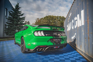 Maxton rear splitter til Ford Mustang GT Mk6 Facelift – blank sort – billede 3 af 6