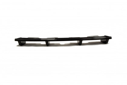 Maxton Central Rear Splitter Jeep Grand Cherokee Wk2 Summit Facelift (With A Vertical Bar) - Gloss Black