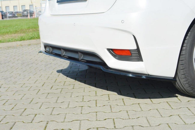 Maxton rear splitter til Lexus CT Mk1 Facelift (without vertical bars) – blank sort – billede 1 af 4