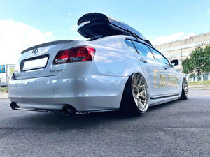 Maxton Central Rear Splitter Lexus Gs 300 Mk3 Facelift (Without Vertical Bars) - Gloss Black