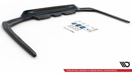 Maxton rear splitter til Lexus LS Mk4 Facelift – blank sort – billede 7 af 7