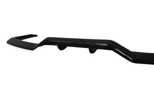 Maxton Central Rear Splitter Lexus Nx Mk1 H (With Vertical Bars) - Gloss Black