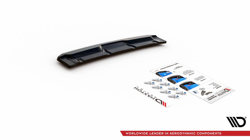 Maxton rear splitter til Mazda CX-3 – blank sort – billede 4 af 4