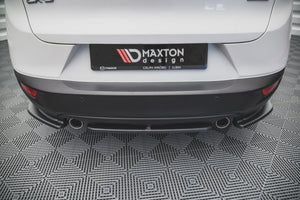 Maxton rear splitter til Mazda CX-3 – blank sort – billede 2 af 4