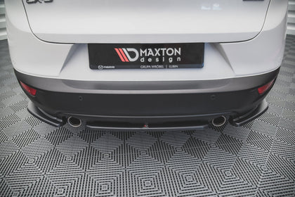 Maxton rear splitter til Mazda CX-3 – blank sort – billede 2 af 4