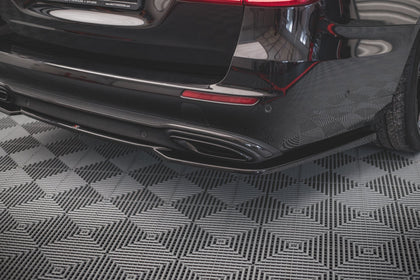 Maxton rear splitter til Mercedes-Benz E W213 – blank sort – billede 2 af 5
