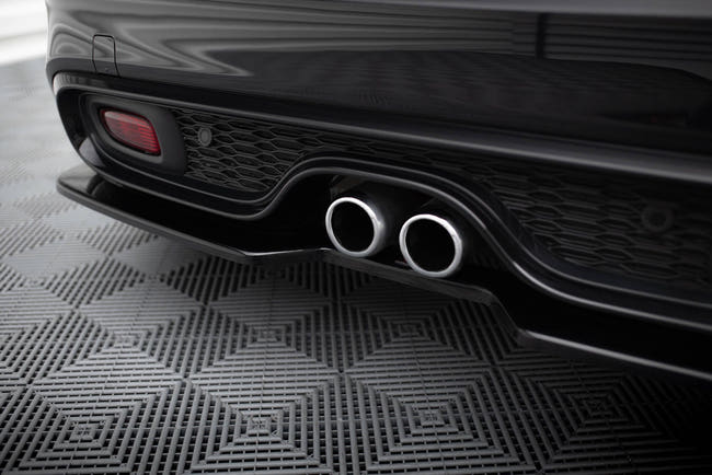 Maxton rear splitter til Mini Cooper S F56 / F56 Facelift – blank sort – billede 2 af 4