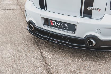Maxton rear splitter til Mini Countryman Mk1 JCW – blank sort – billede 3 af 6