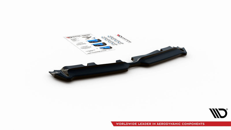 Maxton rear splitter til Mini Countryman Mk2 F60 JCW – blank sort – billede 5 af 6