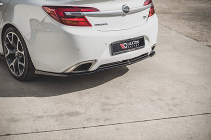 Maxton rear splitter til Opel Insignia Mk. 1 OPC Facelift – blank sort – billede 1 af 7