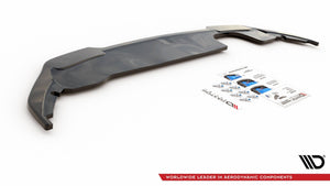 Maxton rear splitter til Peugeot 308 GT Mk2 Facelift – blank sort – billede 6 af 6