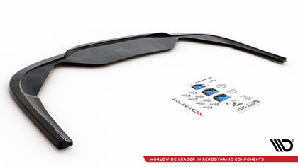 Maxton rear splitter til Peugeot 508 GT Mk1 Facelift – blank sort – billede 5 af 6