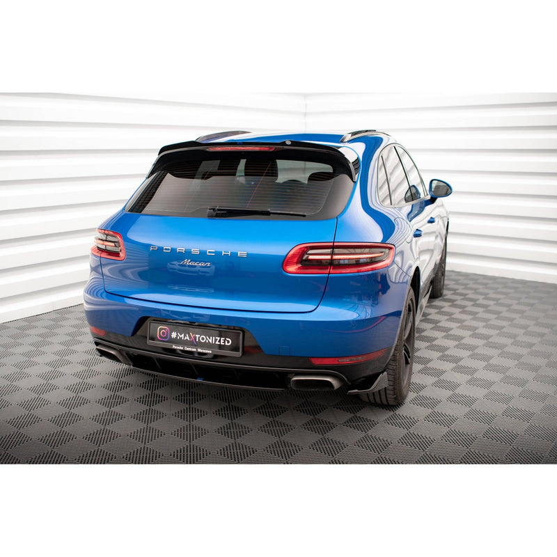 Maxton rear splitter til Porsche Macan Mk1 – blank sort – billede 3 af 6