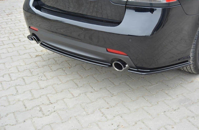 Maxton Rear Center Splitter Saab 9-3 Aero Mk2 Facelift - Gloss Black