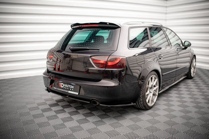 Maxton Central Rear Splitter For Seat Exeo - Gloss Black