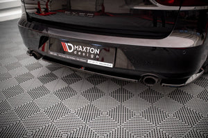 Maxton Central Rear Splitter For Seat Exeo - Gloss Black
