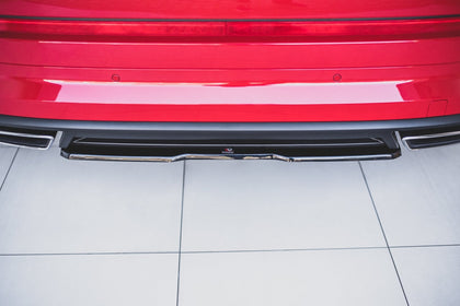 Maxton rear splitter til Skoda Kodiaq RS Mk1 / Mk1 Facelift – blank sort – billede 4 af 6